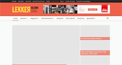Desktop Screenshot of lekkergezond.nl